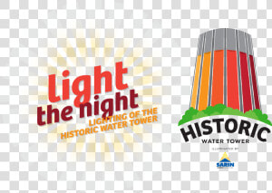 Historic Water Tower   Graphic Design  HD Png Download