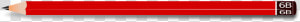 Red Pencil Png   Carmine  Transparent Png