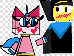 Unikitty And Master Frown   Cartoon  HD Png Download