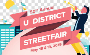 University District Streetfair   University District Street Fair  HD Png Download