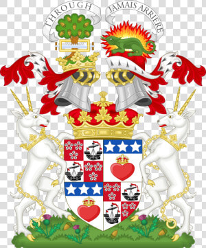 Coat Of Arms Of The Duke Of Hamilton And Brandon   Duke Of Hamilton Family Crest  HD Png Download