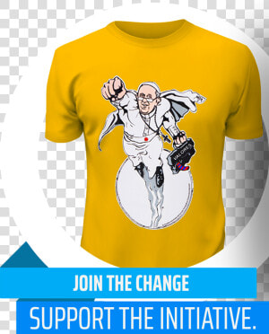 Home   Ordinary Heroes T Shirt Pope Francis  HD Png Download