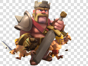 Barbarian King Coc   Clash Of Clans King  HD Png Download