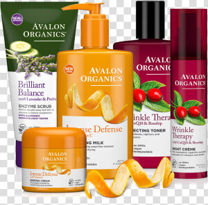 Avalon Organics Skin Care Products   Avalon Organics Intense Defense Hydrating Cleansing  HD Png Download