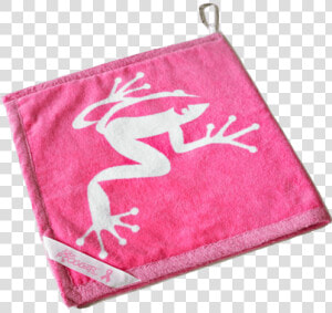 Pro Active Sports Frogger Amphibian Golf Towel Pink   Frogger Amphibian Golf Towel  HD Png Download