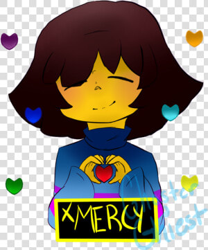 Undertale Fan Art Frisk Mercy   Png Download   Undertale Souls Fanarts Frisk  Transparent Png