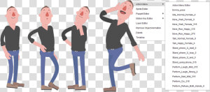 2d Character Body Animation   Animated 2d Characters  HD Png Download