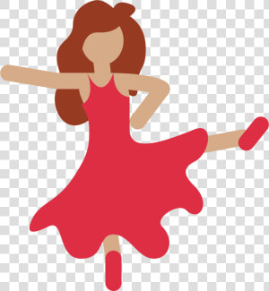 Dance Emoji Png Transparent   Png Download   Dancing Girl Emoji Png  Png Download