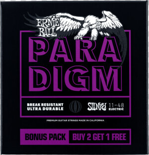 Power Slinky Paradigm Electric Guitar Strings   Graphic Design  HD Png Download