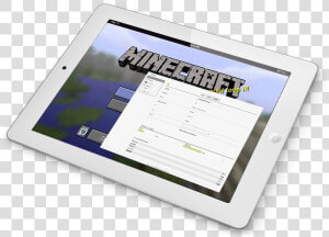 The7 ipad   Ipad With Minecraft Png  Transparent Png