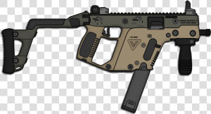 Hd Vector Gun Png Kriss Vector Playerunknown Battle   Draw A Kriss Vector  Transparent Png