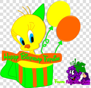 Happy Birthday Tweety Bird   Birthday Wishes Tweety Happy Birthday  HD Png Download