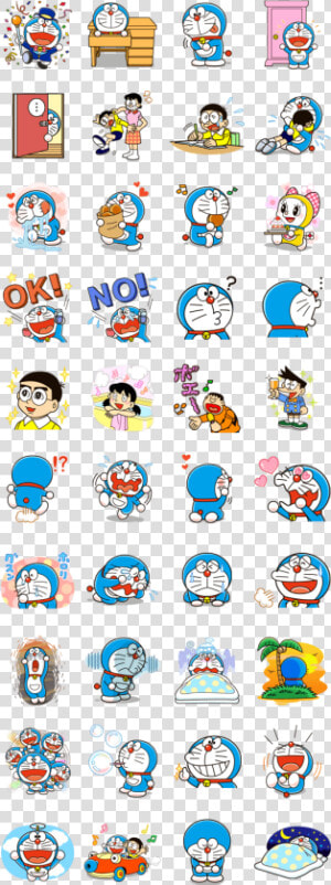 Emoticon Text Sticker Doraemon Minamoto Shizuka   Doraemon Stickers For Whatsapp  HD Png Download