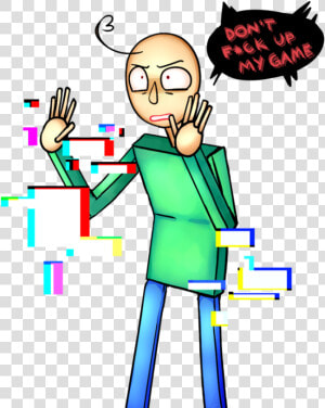 Don T Crash It Dude By Karolina s Educational Games    Baldi  39 s Basics In Education And Learning  HD Png Download