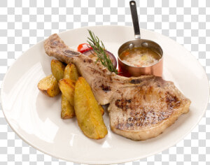 Grilled Pork Chop   Fried Food  HD Png Download