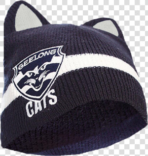 Geelong Cats Ear Beanie   Beanie  HD Png Download