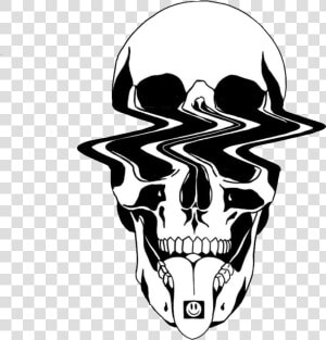  stickers  png  skull  skulls  blackandwhite  череп   Skull  Transparent Png