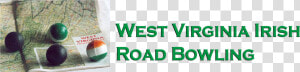 West Virginia Irish Road Bowling  Logo   Irish Road Bowling  HD Png Download