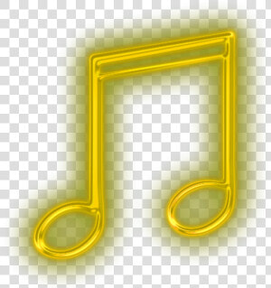 Transparent Colorful Music Note Png   Neon Music Notes Transparent Background  Png Download