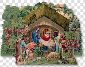 Manger Scene Png  Transparent Png