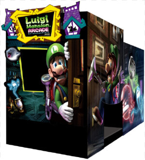 Luigi  39 s Mansion Dark Moon Arcade  HD Png Download