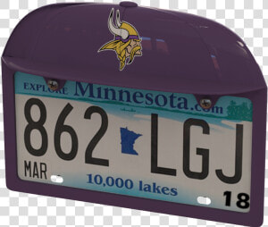 Minnesota Vikings Baseball Cap Frame   Minnesota License Plates  HD Png Download