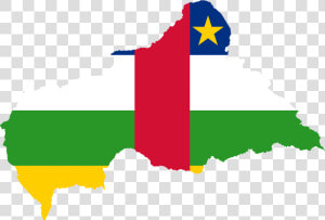 Transparent Africa Clipart   Central African Republic Country Flag  HD Png Download