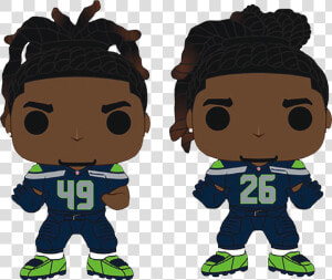 Griffin Brothers Seattle Seahawks Funko Pop Vinyl Figure   Griffin Brothers Funko Pop  HD Png Download