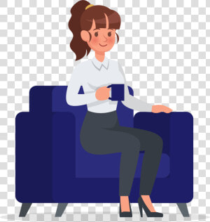 Sit Back And Relax While Our Specialists Review Your   Sitting  HD Png Download