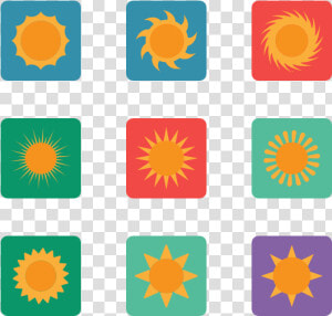 Sun Icon Collection   Personality Psychology Test  HD Png Download