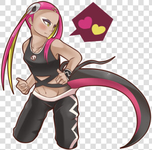 New Tailed Victims  This Time Guzma And Plumeria With   Hentai Tf  HD Png Download