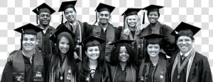 Posse Alumni In Graduation Caps And Gowns   Scholars  HD Png Download