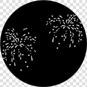 July Fourth Fireworks   Circle  HD Png Download