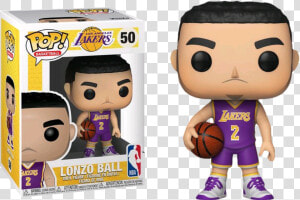 Lonzo Ball L   Lonzo Ball Funko Pop  HD Png Download