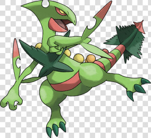 Pokemon Mega Sceptile Png  Transparent Png