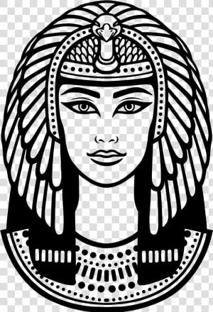 Head Of Cleopatra   Cleopatra Drawing  HD Png Download