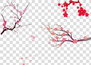 Cherry Blossom Tree Branch Png   Simple Cherry Blossom Tree  Transparent Png