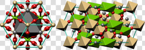 Crystal Clipart Crystal Structure   Dolomite Crystal Structure  HD Png Download