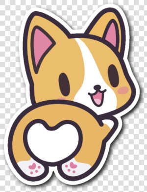 Corgi Stickers Png   Corgi Puppy Clipart  Transparent Png