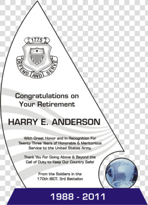 Congratulations On Your Retirement  Harry E   Retirement Quotes Plaques  HD Png Download