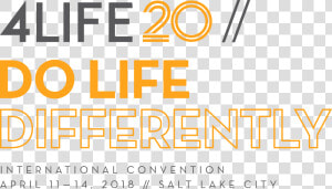 4life Do Life Differently  HD Png Download