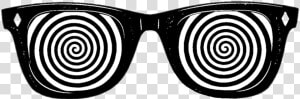  xrayspecs  glasses  hypnotic  wayfarer  retro freetoedit   Hypnotic Glasses Clipart  HD Png Download