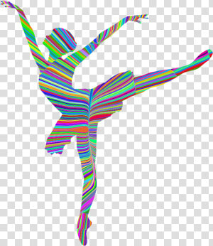 Athletic Dance Move ballet dance   Ballet Dancer Drawing  HD Png Download