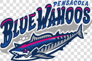 Pns Wahoos Logo   Pensacola Blue Wahoos Logo  HD Png Download