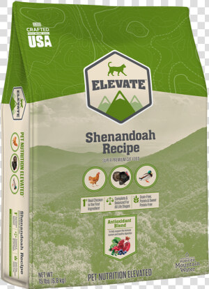 Elevate Shenandoah Fowl Recipe Super Premium Dry Cat   Lawn  HD Png Download