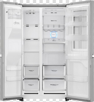 Lg American Style Fridge Freezer Gsx960nsvz Instaview   Lg Gsx 961 Neaz  HD Png Download