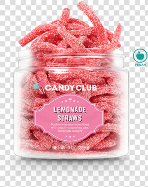 Candy Club   Lemonade Straws   Candy Club Lemonade Straws  HD Png Download