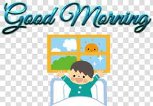 Good Morning Stickers For Kids   Good Morning Stickers Whatsapp  HD Png Download