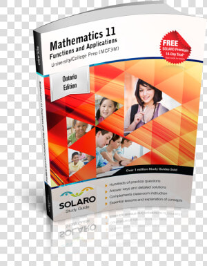 Math 11 Functions And Applications  Uc Prep On Solaro   Solaro Study Guide  HD Png Download