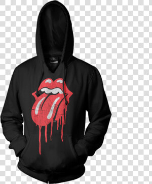 Transparent Rolling Stones Png   Rolling Stones Tongue Hoodie  Png Download